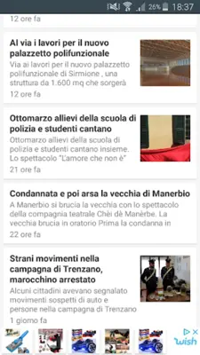 Brescia News android App screenshot 1